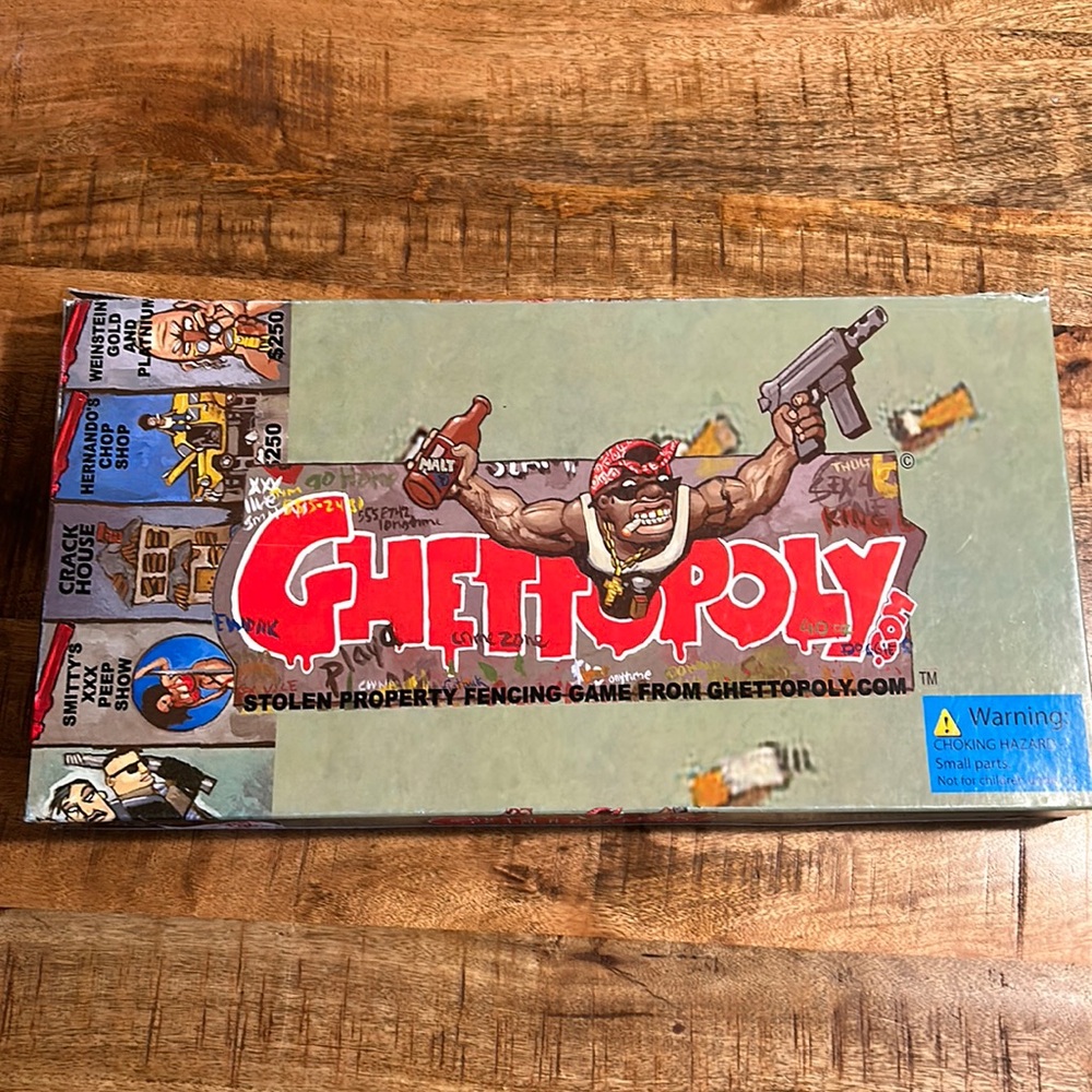 Ghettopoly Stolen Property Fencing Game